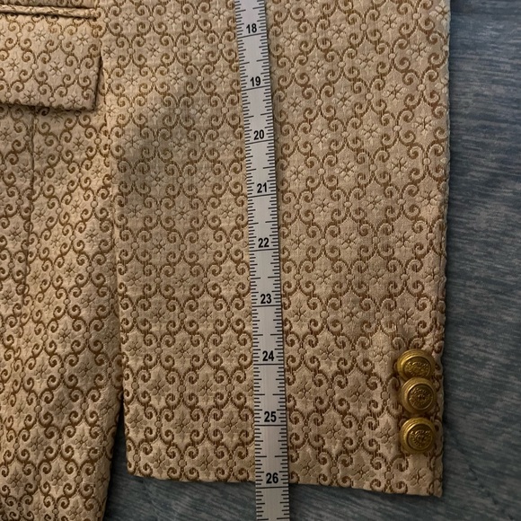 Wintage Gold Formal Mens Jacket Size 44 NWT - Picture 5 of 11